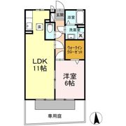 エクセル大和の間取り画像
