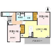 スペチアーレくいな橋の間取り画像