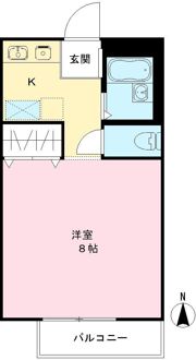 メゾングラスインワンの間取り画像