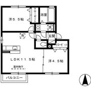 サンライズ 陸の間取り画像