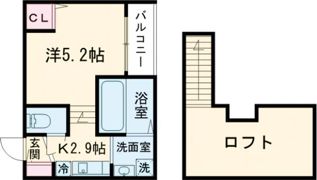 MODERN PALAZZO須屋 Balmの間取り画像