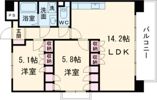 ミレール大和壱番館＜二期＞の間取り画像