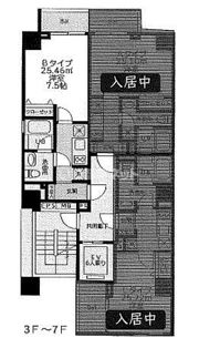 レジエールイーストの間取り画像