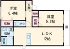 Strawberry Fields 叶夢 弐番館の間取り画像