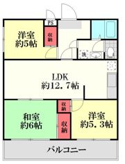 グレースマンションの間取り画像