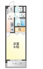 LE DIAMANT BLEU Kの間取り画像