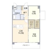 ベルクオーレの間取り画像