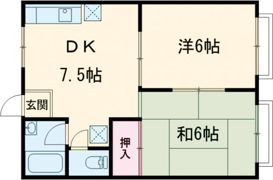 KHハイムⅠの間取り画像