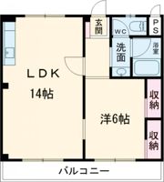 コンフォート道海の間取り画像