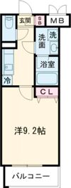 Tenue三田の間取り画像