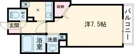 ルテラ段原の間取り画像