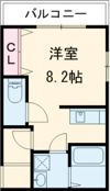 クライス横堤の間取り画像