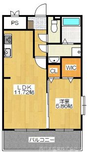 グランベールさくら小路の間取り画像
