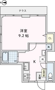 ブライトレジデンス仙川の間取り画像
