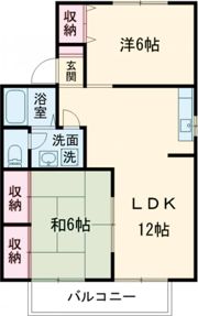 リバーサイド加納 B棟の間取り画像