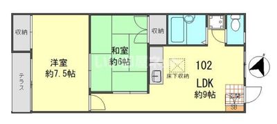 メゾンエトワールの間取り画像