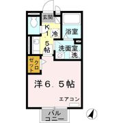 フローラ岡本 A棟の間取り画像