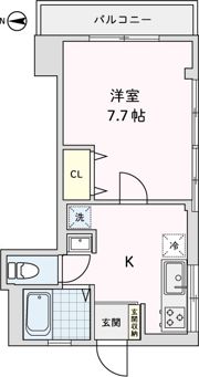 ブライトレジデンス仙川の間取り画像