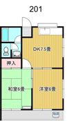 コーポ広邦の間取り画像