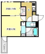 Cherim（シェリム）試験場前IIの間取り画像