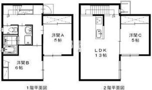 ユニキューブ長谷の間取り画像