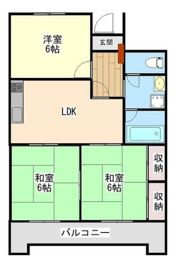 第一グリーンハイツ松縄の間取り画像