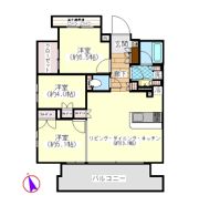 レーベン松戸GRAIZAの間取り画像