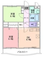 カルムSAKAIの間取り画像