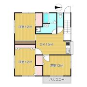東横乙子テナント2Fの間取り画像