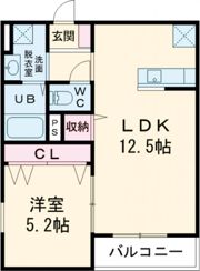 TEKO宮之阪の間取り画像