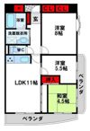 ラディア霧ヶ丘の間取り画像