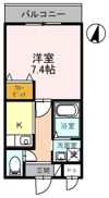 フォンテーヌ上野芝の間取り画像