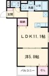 TEKO宮之阪の間取り画像