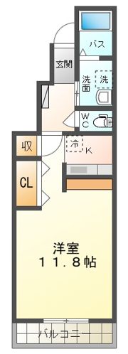 アセットユースⅠの間取り画像