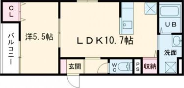 TEKO宮之阪の間取り画像