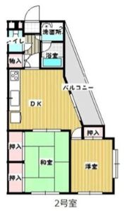 南片江コスモの間取り画像