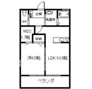 ウィズハイム若宮Aの間取り画像