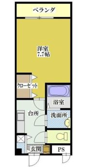 ラビットハウス西春日の間取り画像