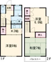 コーポエンドウの間取り画像