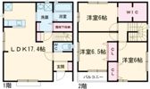 グランドール B棟の間取り画像