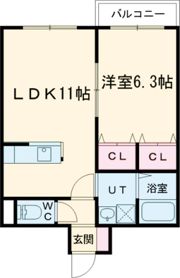 ヴォール中島の間取り画像