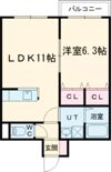 ヴォール中島の間取り画像