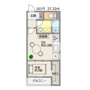 TRIOVE JR久留米アクシスの間取り画像