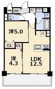 QUALIOR京都東山の間取り画像
