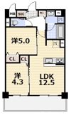 QUALIOR京都東山の間取り画像