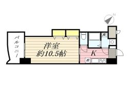 ロイヤル博多駅前の間取り画像