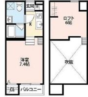 フリーハンド松戸の間取り画像