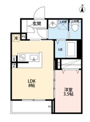 robot home 西国立の間取り画像