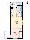 robot home 西国立の間取り画像