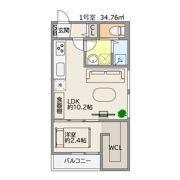 TRIOVE JR久留米アクシスの間取り画像